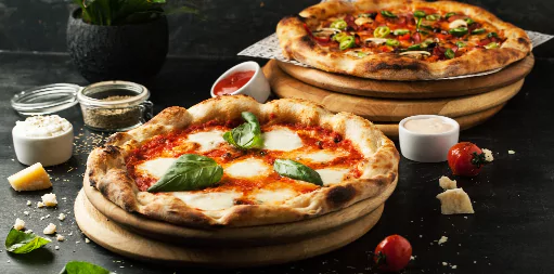 pizza végétarienne à Golbey